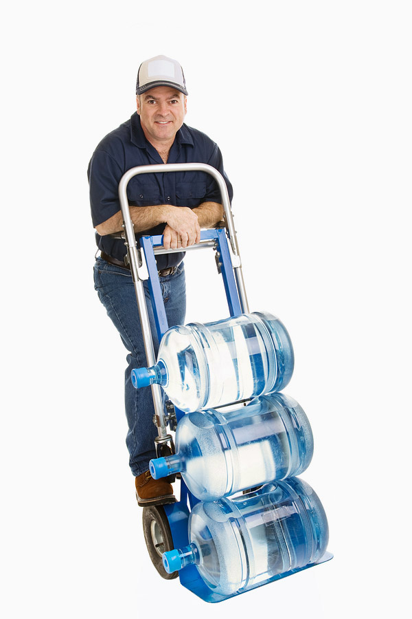 Water delivery man